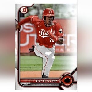 Elly De La Cruz Rookie ⚾ MLB Baseball Trading Card 🔥 Cincinnati Reds